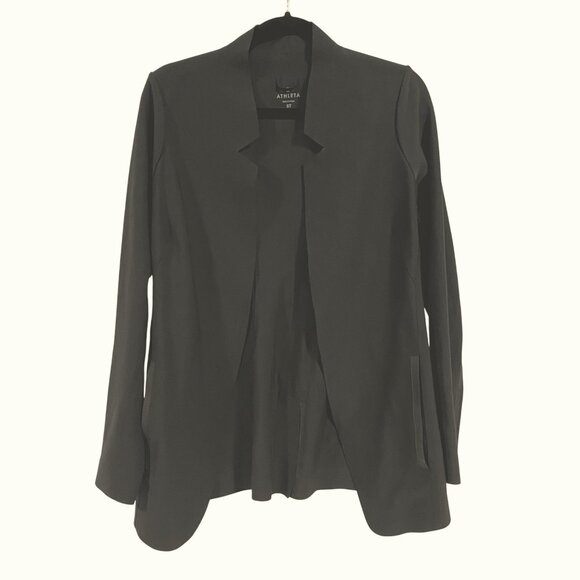 Athleta Stellar Black Blazer Size ST (Tall) - Picture 1 of 9